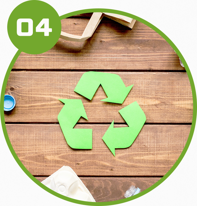 独自のリサイクルノウハウ