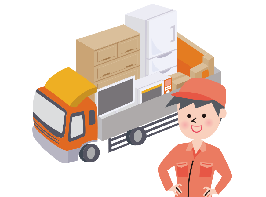 トラックとスタッフ